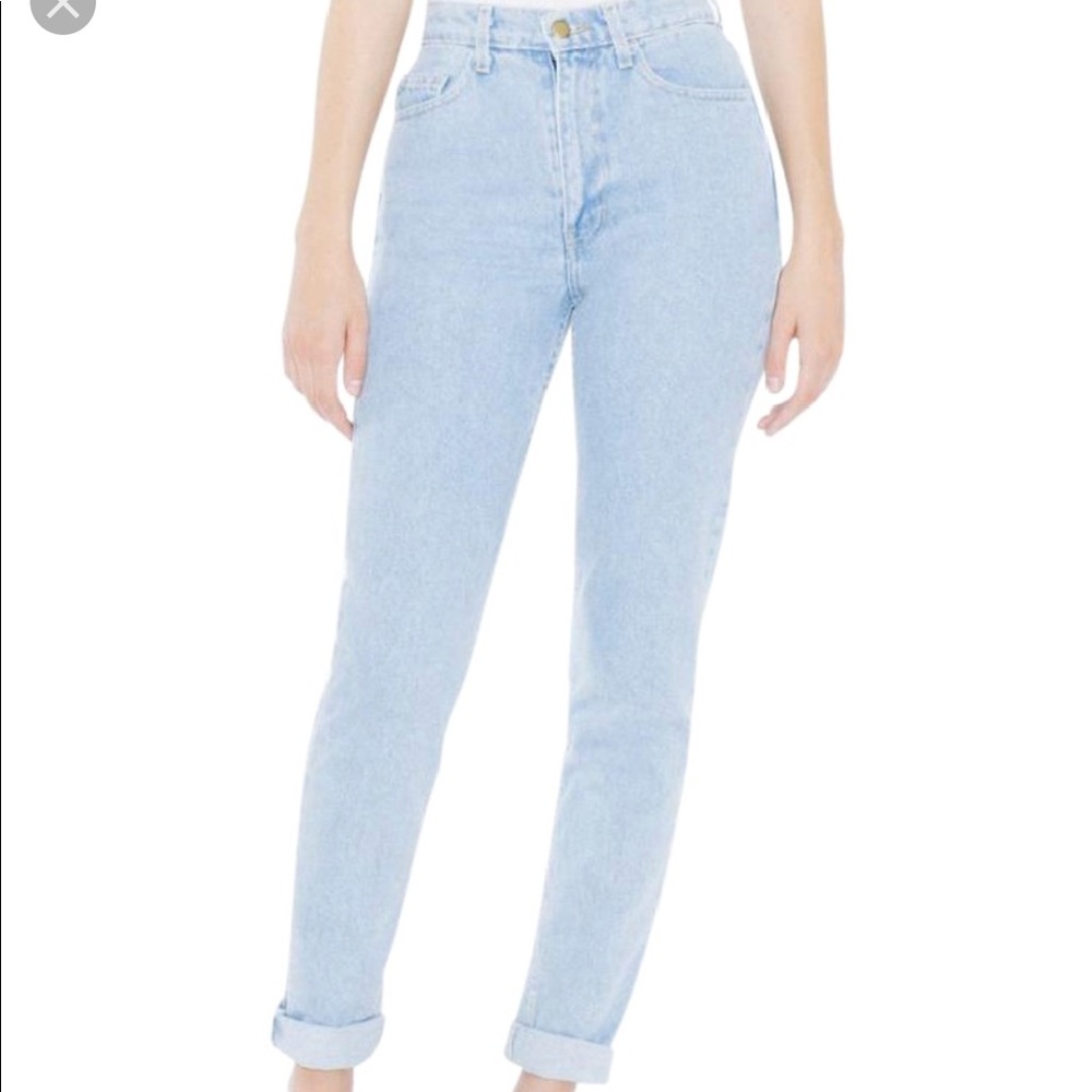 American apparel mom jeans